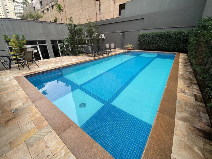 Pool, Flat 4 estrelas Wyndham Paulista, São Paulo
