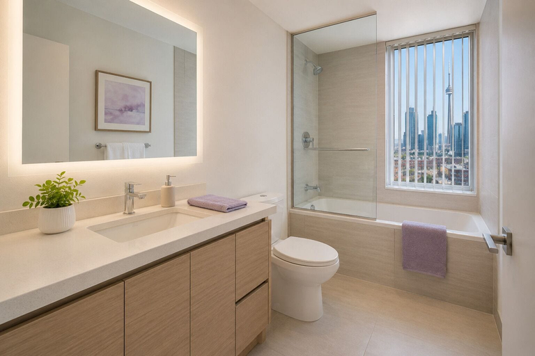 Bathroom, The Ardenmere Hotel, Toronto
