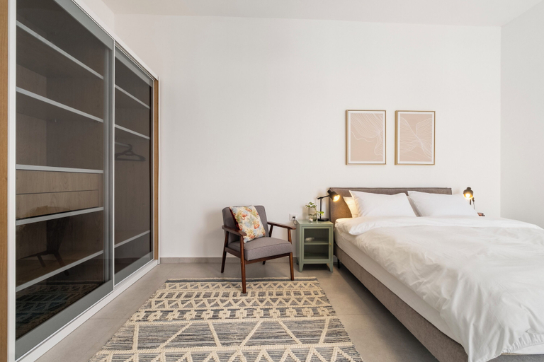 Bedroom 3, MAMAD - Achziv Beach Stylish Stay by Sea N' Rent