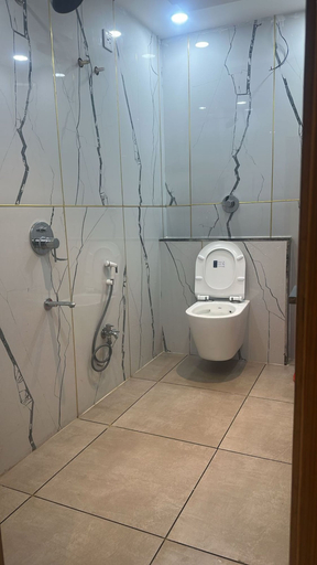 Bathroom 4, Hotel Krishna & Restaurant, Sahibganj