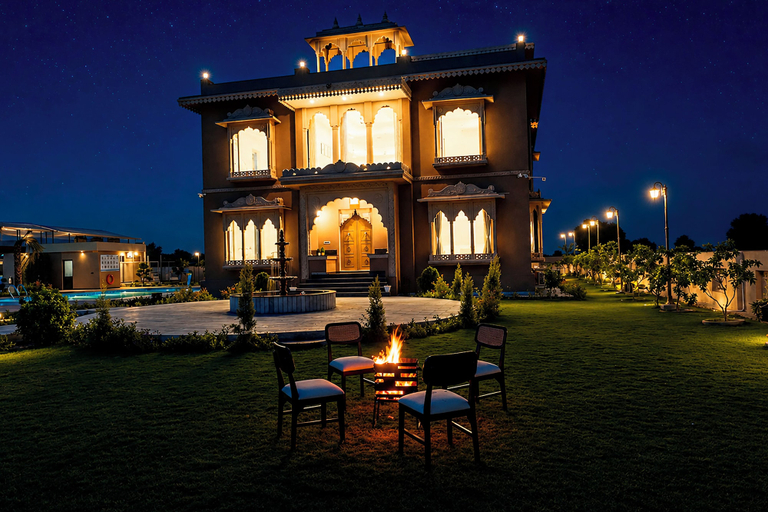 Exterior 3, ELIVAAS Nirvana 5BHK Farmhouse with Pool, Jaipur