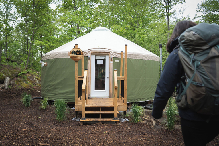 Exterior 3, Cozy Yurt in the Woods, Les Laurentides