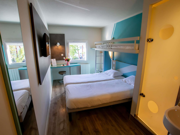 Bedroom 2, ibis budget Haguenau, Bas-Rhin