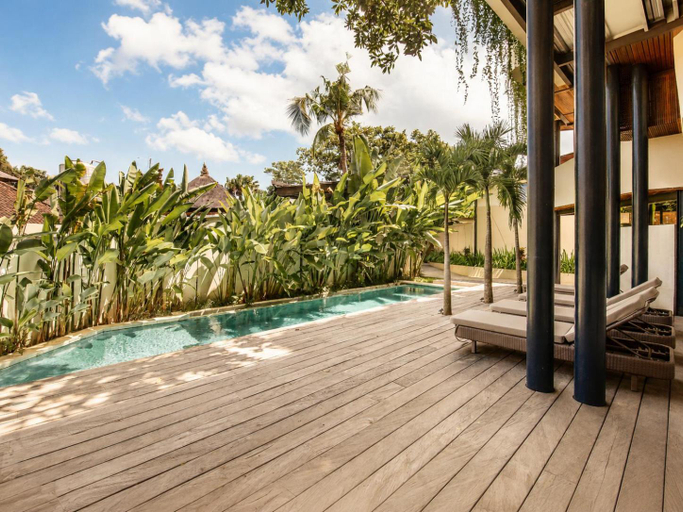 4, Serene 1BR Villa 800 to Echo Beach, With Pool, Badung