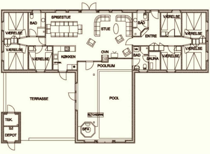 Others 2, Luxury Retreat With Pool, Holstebro