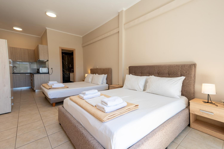Bedroom 1, ALLAGIANNIS GROUP APARTMENTS, Attica