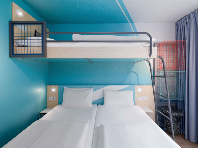Bedroom 2, Ibis Budget Hamburg St Pauli Messe, Hamburg