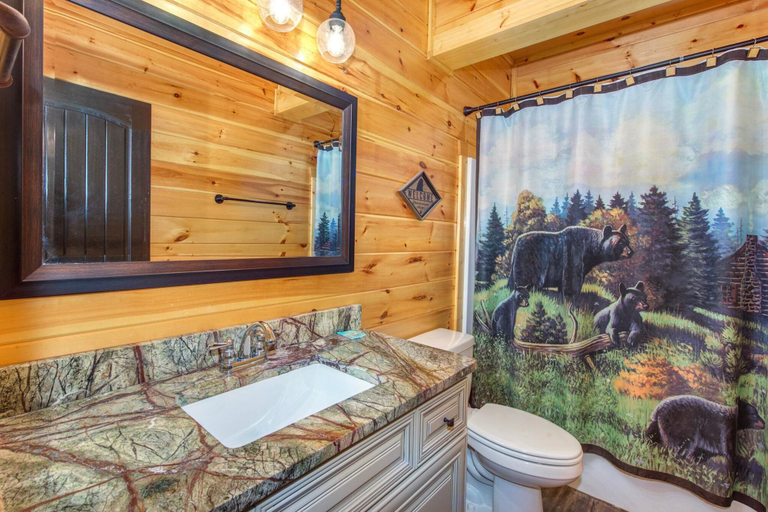 Bathroom 3, The Grand Orchard Lodge, Sevier