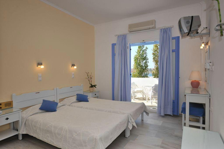Bedroom 2, Panorama Hotel, South Aegean