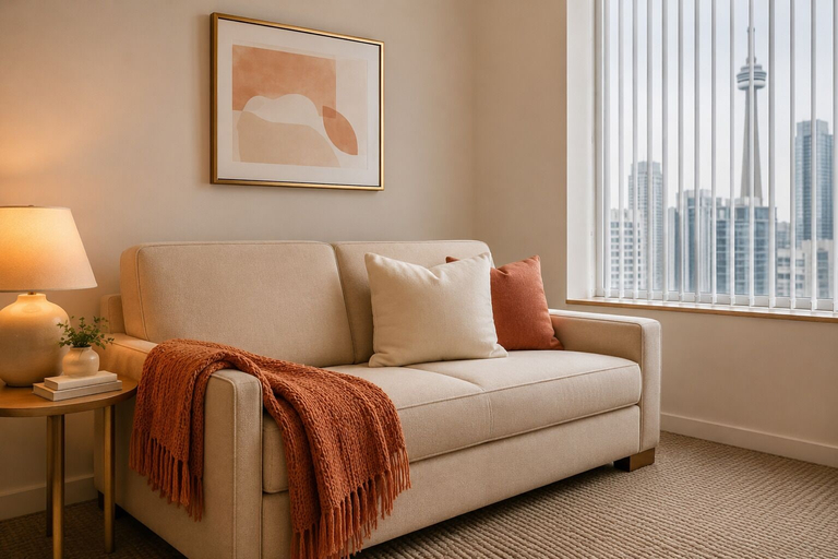 Living area 2, Seaton Heritage Hotel, Toronto