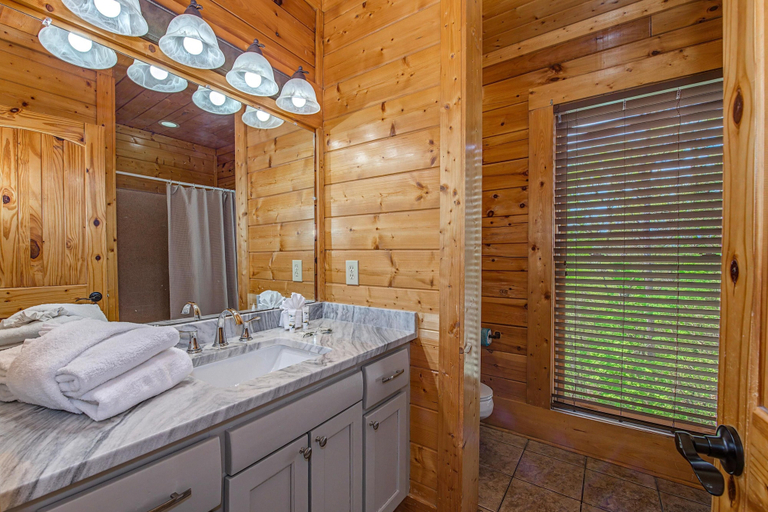 Bathroom 2, Papa Bears Magnificent View, Sevier