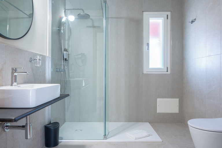 Bathroom 4, Hotel Giardino La Playa Adults Only, Sassari