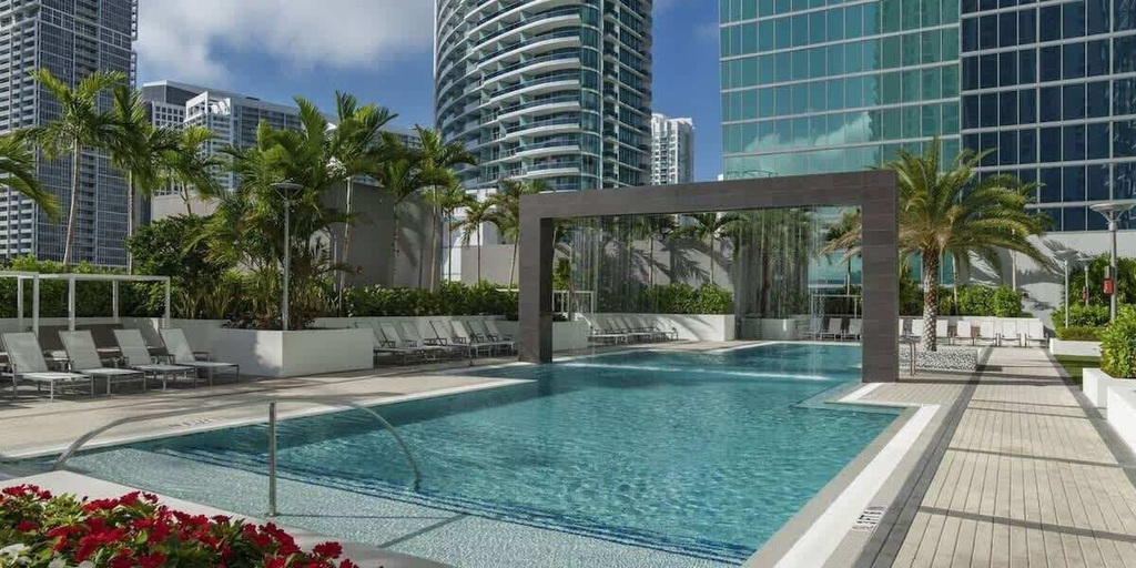 Interior 4, Brickell 1BR Skyline Balcony Corner Suite Walkable to City Centre Luxepad, Miami-Dade