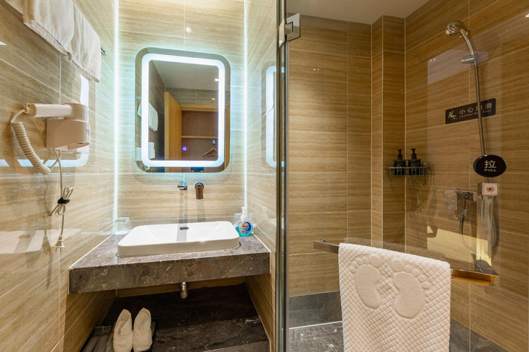 Bathroom 3, Shuaifu Boya Hotel (Wuhan Wangjiawan Subway Station), Wuhan