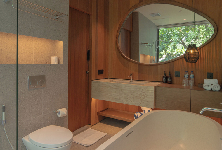 Bathroom 5, The Akasha Berawa Luxury Villas, Badung