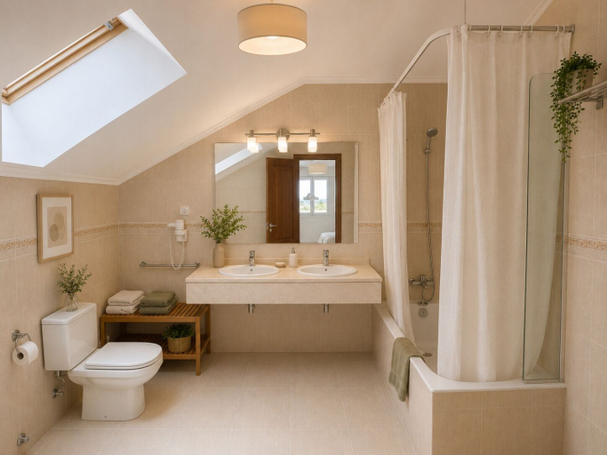 Bathroom 3, Hotel Arresi, Vizcaya