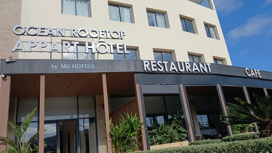 Exterior detail, OCEAN ROOFTOP HOTEL, Ben Slimane