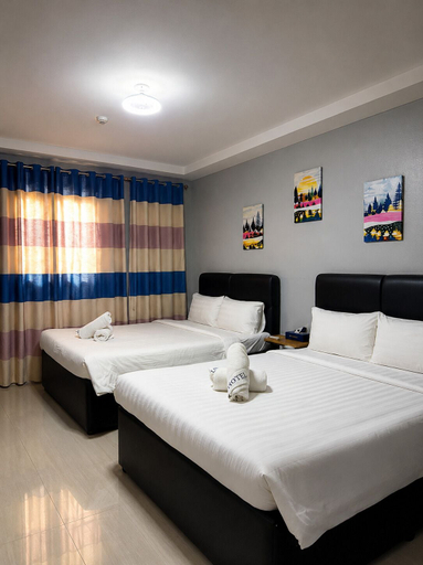 Bedroom 5, Valentine Hotel Angeles City, Porac