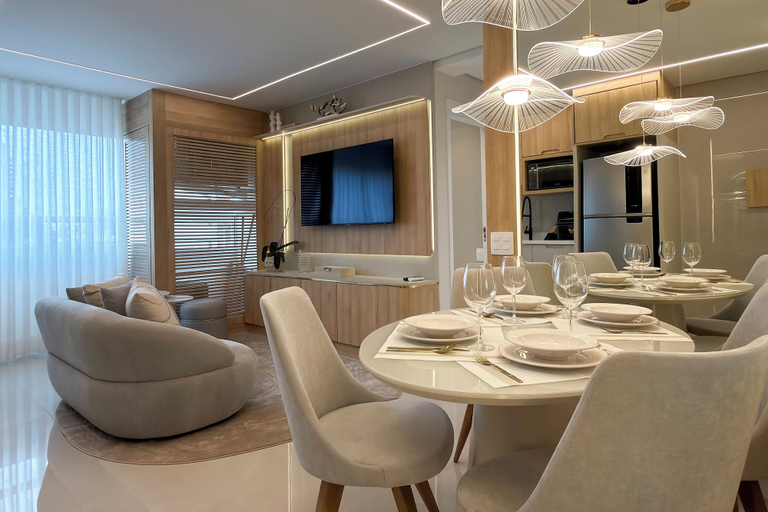 Living area 4, View Butantã by Wecare Hosting, São Paulo