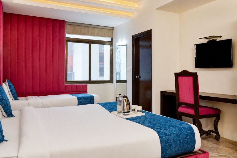 Bedroom 3, Hotel Sahibs Corporate Inn Jaipur, Jaipur