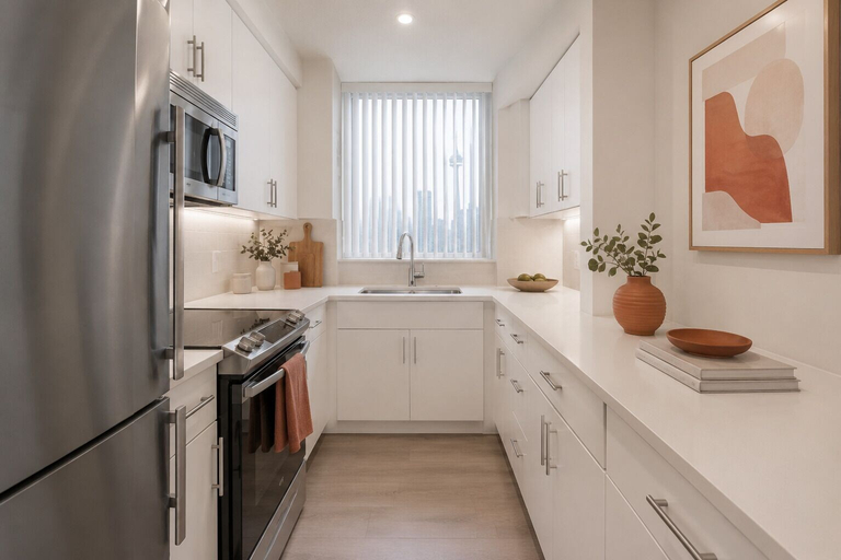 Private kitchen, Hotel Vellora, Toronto