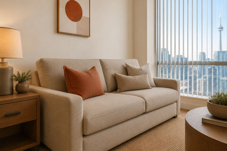 Living area 4, Harbour Glow Hotel & Residences, Toronto