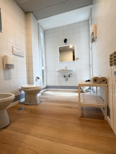 Bathroom 2, Mazzini Boutique Apartment, Roma