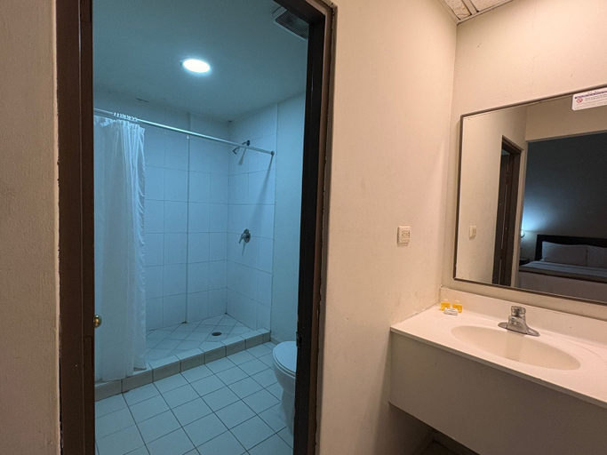 Bathroom 4, Hotel Plaza del Arco Express, Monterrey