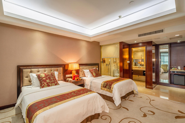 Bedroom 2, Jinlong Hotel, Chengdu