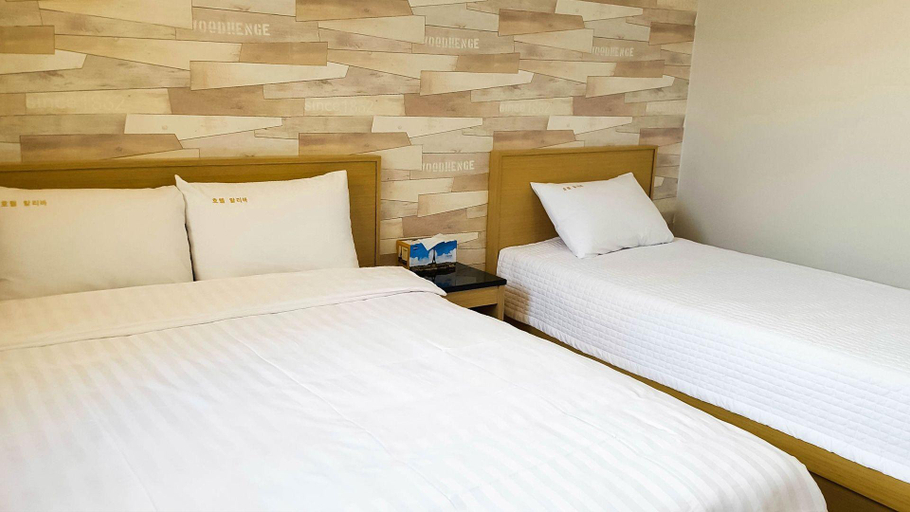 Bedroom 3, Aliba Hotel, Jeju