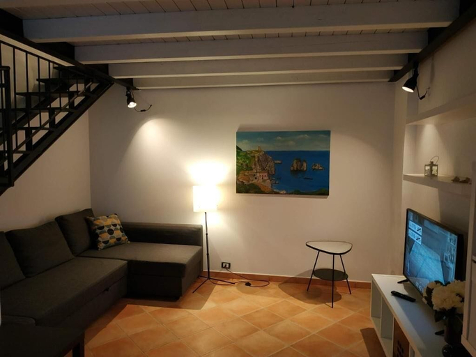 Living area, MARINA BLU ROOMS, Trapani