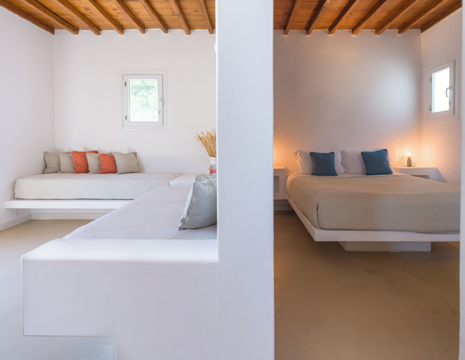 Bedroom 4, Rhenia Mykonos Hotel & Bungalows, South Aegean