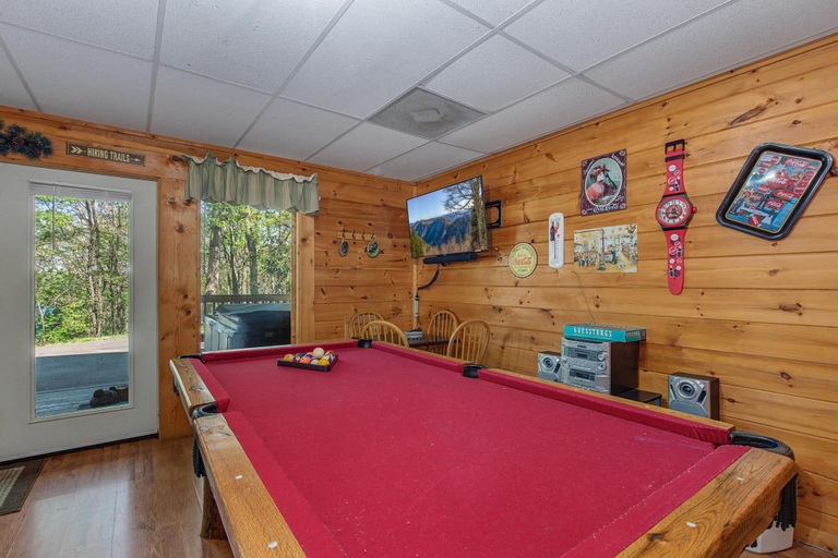 Game room 4, Hilltop Bearadise, Sevier