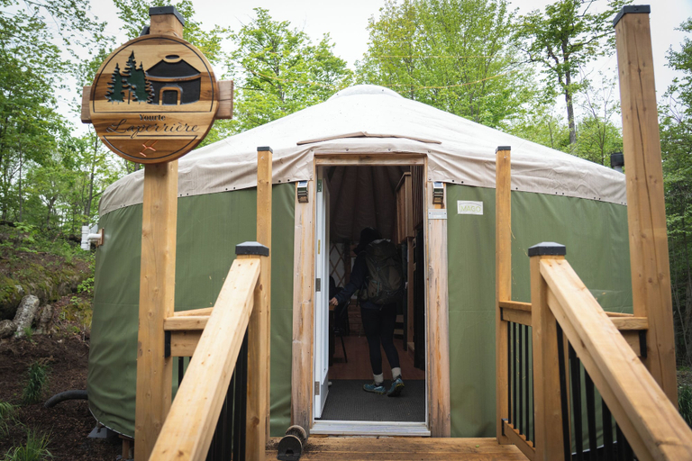 Exterior 5, Cozy Yurt in the Woods, Les Laurentides