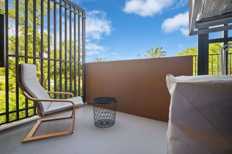 Balcony 3, Skypark Aurora in Laguna by Banyan Living, Pulau Phuket