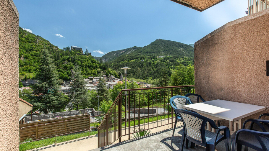 Balcony 4, Spacious apartment for 5-persons, Alpes-Maritimes
