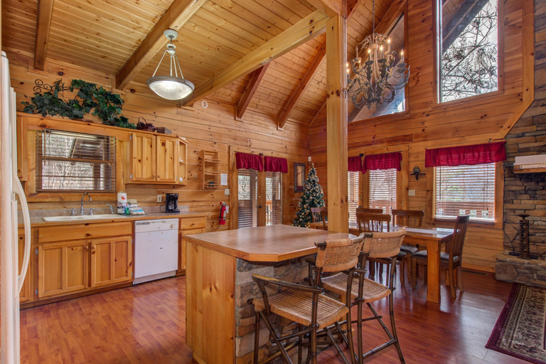 Private kitchen 2, Secluded Hideaway, Sevier