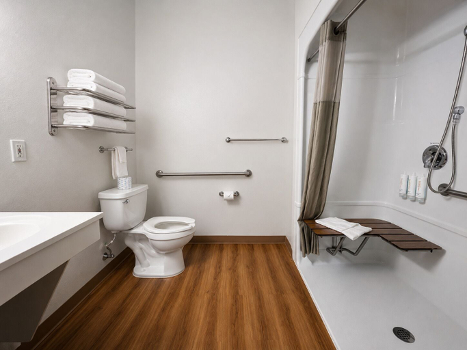 Bathroom 4, Econo Lodge Menomonie, Dunn