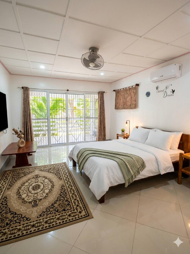 Bedroom, Villa with a poola 10-minute walk to the beach, Santa Fe