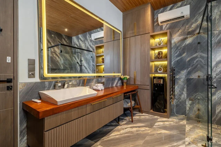 Bathroom 3, Lila Villa Pererenan - Bali Invest Club, Badung