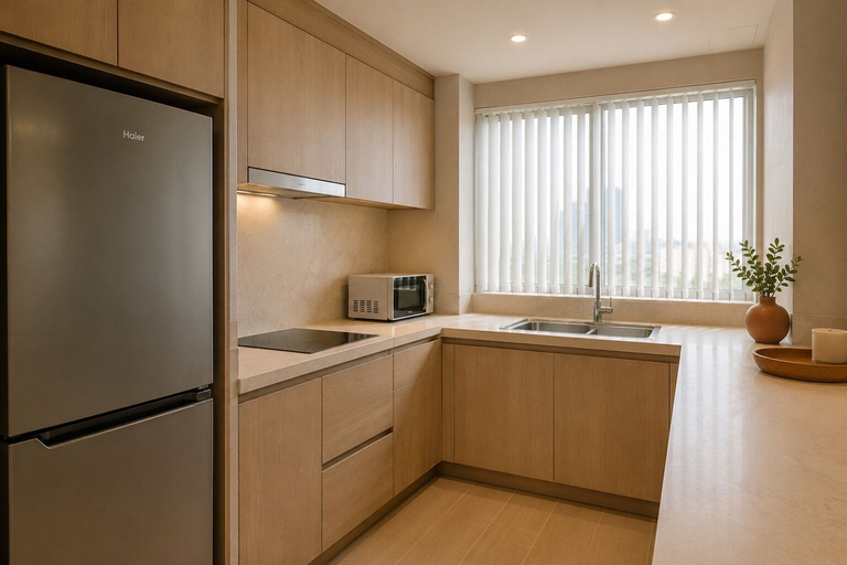 Private kitchen, Lakeside Urban Suites, Toronto