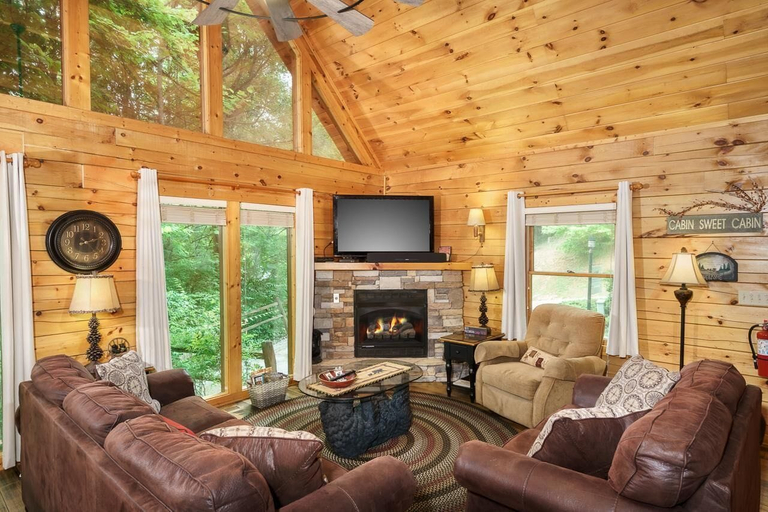 Living area 2, Bear Essentials, Sevier