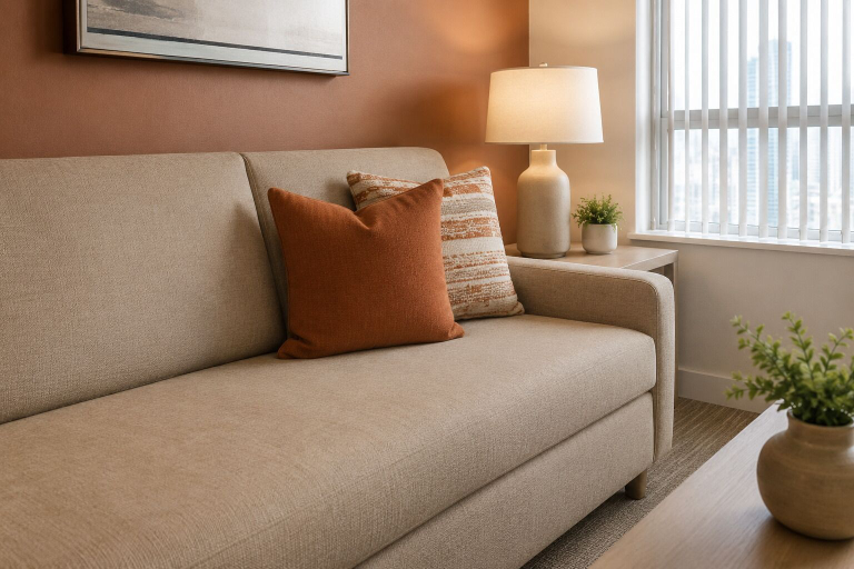 Living area 3, Metropole Prime Hotel, Toronto