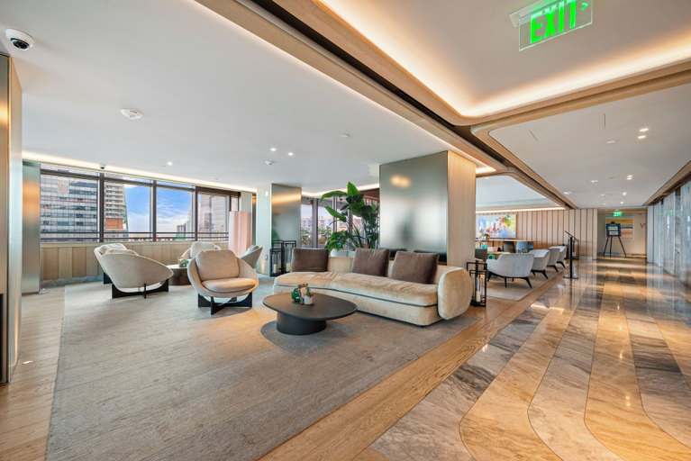 Living area 2, Brickell Sea View 2BR Free Parking by Palermo Home, Miami-Dade