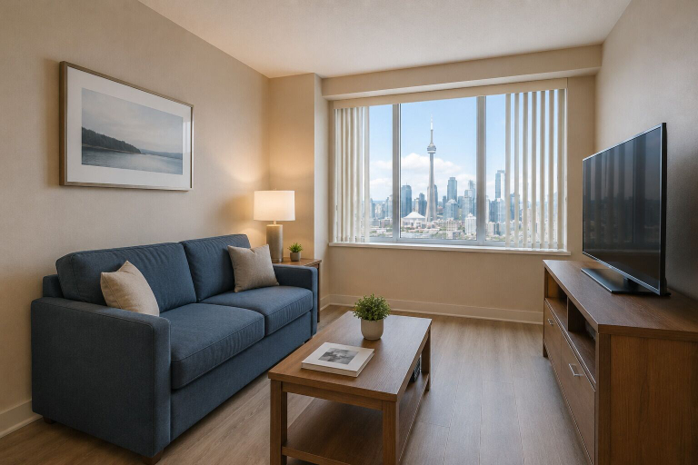 Living area 5, Northvale Urban Suites, Toronto