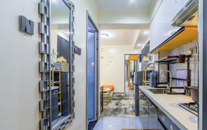 Private kitchen 4, Elegant 1BR at Gatundu Heights - 1216, Dagoretti North
