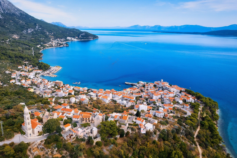 Aerial view 4, Marina Apt Near Makarska /w Balcony, Podgora