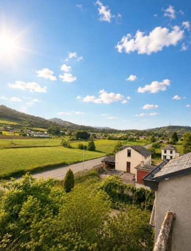 View from property, Hotel Peña Pintada, Asturias