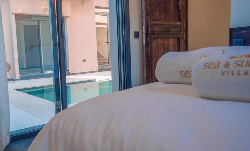 Pool 4, sea and sunset boutique villa, Agadir-Ida ou Tanane