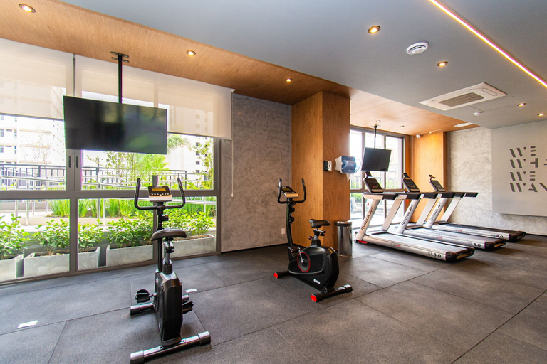 Fitness facility 2, Pause Living - Nex One Paraíso, São Paulo